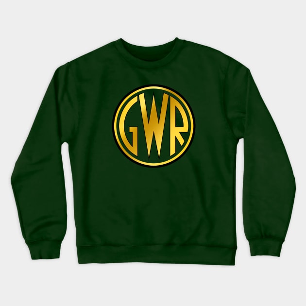 GWR Roundel or Shirt Button (1934- 1942) Crewneck Sweatshirt by SteveHClark